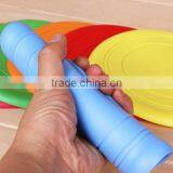 2015 Wholesale Dog Accessories, Foldable Frisbee Blank thumbnail-5