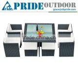 Lowes Wicker Patio Dining Room Luxury Modern Restaurant Hotel Rattan Garden Home Outdoor Sofa Living Room Furniture thumbnail-1