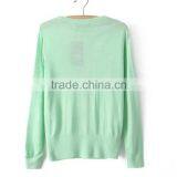 Fashion Deep V-neck Knitting Wear Thin Cardigan Coat for Laody's Wear thumbnail-2