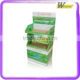 Corrugated Customized Tiered Baby Cloth Shop Cardboard Display Stand for Display Baby Frock Designs