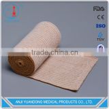 YD30024 surgical cotton latex high elastic bandage skin color with CE,FDA,