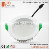 95CRI 3.5 Inch 82mm 9W 10W 13W Dimmable LED Downlight Recessed LED Downlight