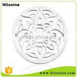 Hotselling Manufacturer Personalize Pendant Blank Silver Coin
