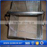 Stainless Steel Kitchen Cooking Wire Mesh Basket(Factory)