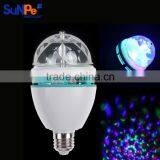 2016 Hot Sale Low Price RGB Full Color Rotating Led Bulb Lamp for Party thumbnail-1