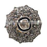 Pave Diamond Ring, Popular New Design Jewelry Collection, Rose Cut Diamond Ring, 14k Gold Ring Categories Gold Diamond Jewelry thumbnail-1