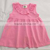Top Fashion Remake Designer Kids Clothes Girls Ruffle Top Sleeveless Red Fancy Tops for Girls thumbnail-5