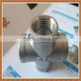 Best Quality !! 150LB 1/2inch Cross Fitting SS316