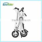 new products 2016 EcoRider brushless two wheel chainless electric folding pocket bikes for adults