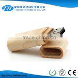 Stock Price Engrave Logo OEM Bulk 1GB Wooden Stick USB Flash Drives Quality Choice thumbnail-4