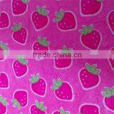 Printed Microfibe Towel With Strawberry