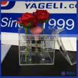 2016 New Design Customized Acrylic Box for Roses Acrylic Flower Box Quality Choice thumbnail-3