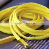 140cm Metal Tip Aglets Manufacturing Flat Colored Custom Wholesale Shoe Laces
