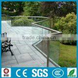 Modern Exterior Frameless Tempered Glass Balcony Railing Designs thumbnail-2
