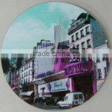 Decorative Glass Wall Mounted Clock thumbnail-2