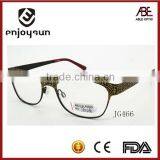 Latest Branded Lady Metal Optical Spectacles Wholesale China thumbnail-1