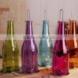 European Zakka Glass Candle Holder Glass Bottle Home Decoration Printing Wedding Festival thumbnail-3
