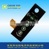 LED Small FPC Membrane Switch With Circuit