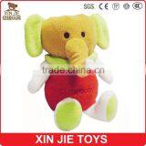 Cute Elephant Baby Bottle Sleeve Customize Plush Cute Elephant Milk Bottle Sleeve Baby Pacifier Toys thumbnail-6