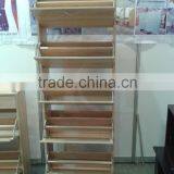 New Style Oak Wooden Shoe Rack Shoe Cabinet Design thumbnail-1