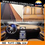 China best PVC leather for car/bus/truck console panel