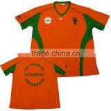 brand mens bright color shortsleeve football jersey in polyester