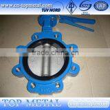 large size high temperature butterfly valve