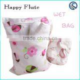 Happy Flute Printed Cloth Diaper Bag Travel Reusable Wet Bag thumbnail-2