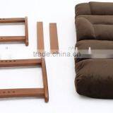 Multifunction Adjustable Backrest Bamboo Wood Tatami Chair thumbnail-2