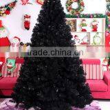 10' Black Color Shining Garland Christmas Tree