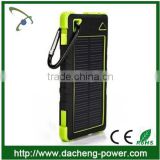 2015 Newly design solar mobile phone charger 8000mAh solar battery charger