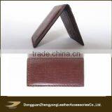 New Product Leather Money Clip With Customized Logo Eco-friendly