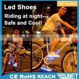 Promotional glowing led light led shoes simulation