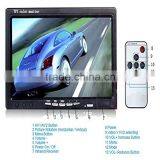 7" TFT LCD Rear View Monitor +12V/24V Car Truck Bus Excavator Rear View Wireless Night Vision Reversing Camera thumbnail-3