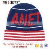 Custom Knit Snow Beanie/acrylic Knit Beanie/100 Acrylic Jacquard Beanie thumbnail-1