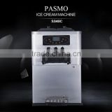 Pasmo S340C 2015 best buy 2+1 twist flavors table top model ice cream cup filling machine