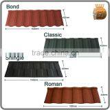 Classical Colorful Stone Coated Metal Roofing Tiles/Metal Corrugated Tile Roofing Sheets/Stone Chip Coated Metal Roof Tile Sheet thumbnail-6