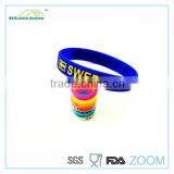 New Product Eco-friendly Silicone Bracelete Made in China thumbnail-1