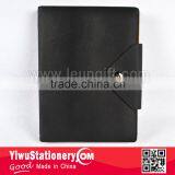 A5 Black PU Notebook Business Notebook
