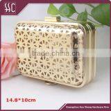Square Metal Bag Flat Closure Box Clutch Clip Frame thumbnail-1