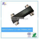 800-2500MHz 3dB Hybrid Coupler 2 in 1 Out n Type in Telecom thumbnail-2