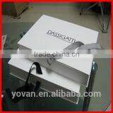 Custom Printing White Folding Cardboard Gift Packing Box Wholesale