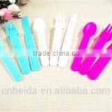 Disposable Plastic 3 Pieces of Fork/ Knife /spoon for Picnic /barbecue Tableware thumbnail-3