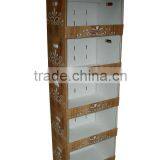 New Arrival Design Paper Dispaly Racks,5 Tier Corrugated Carboard Display Stand thumbnail-2