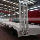 2015 China Manufacture 3 Axle Heavy Duty Carbon Steel Excavator Transport Low Bed Truck Trailer for Sale thumbnail-2