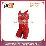Stan Caleb OEM Best Price Good Quality Sublimation Print Wrestling Team Wear Wrestling Sports Wear Wrestling Unit