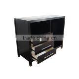 Days Inn 3 Drawer Combo Micro Refrigerator Cabinet Hotel Furniture thumbnail-6