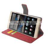 Brown Leather Wallet Case for Blackberry Leap Case thumbnail-1