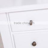 French Country Shabby Chic Makeup Mirrored Furniture Dressing Table thumbnail-4