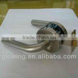 HL002 Stainless Steel Tube Lever Type Main Door Handle thumbnail-1